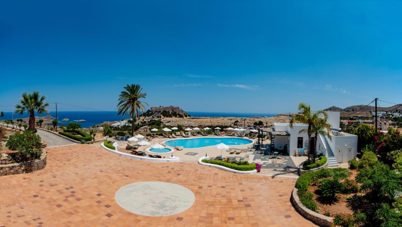 Krana Hotel Líndos Eksteriør billede