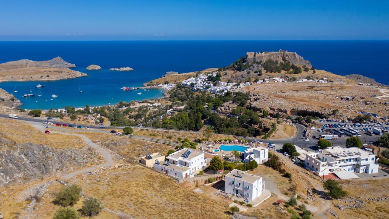 Krana Hotel Líndos Eksteriør billede